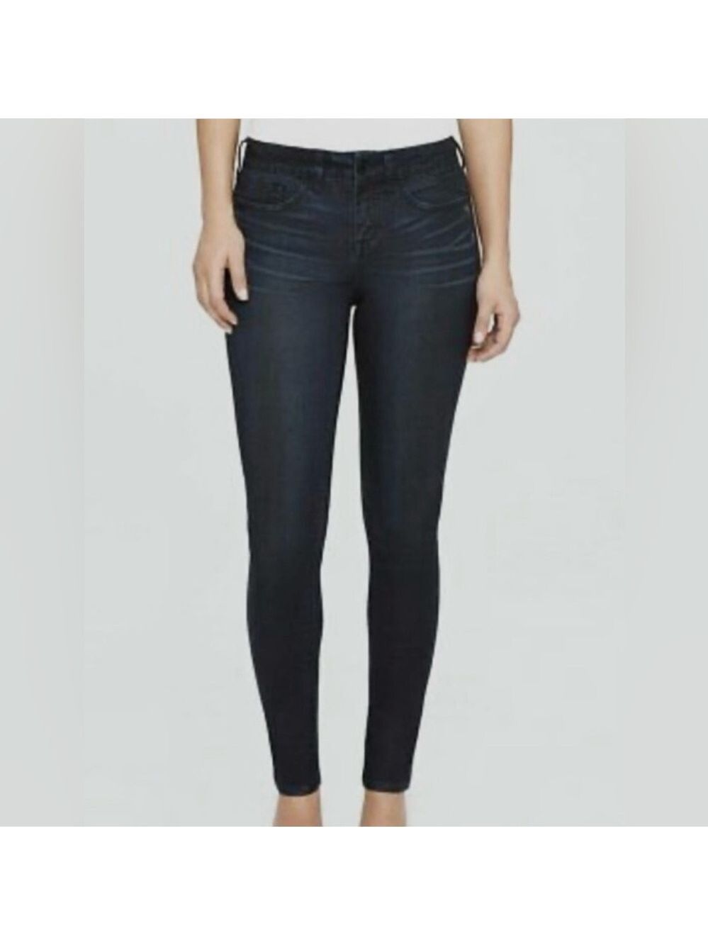NWT YUMMIE HP Super Skinny Slimming Indigo Denim Jeans Sz 29 $168 Oil Slick